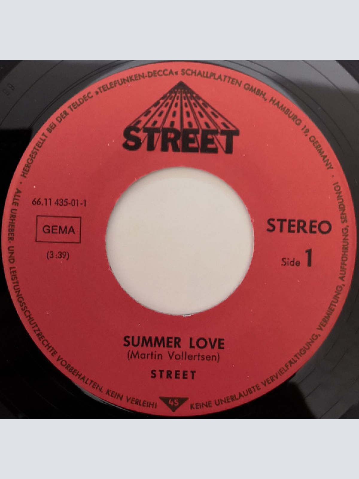 Vinyl / Street (16) - Summer Love / No Tears