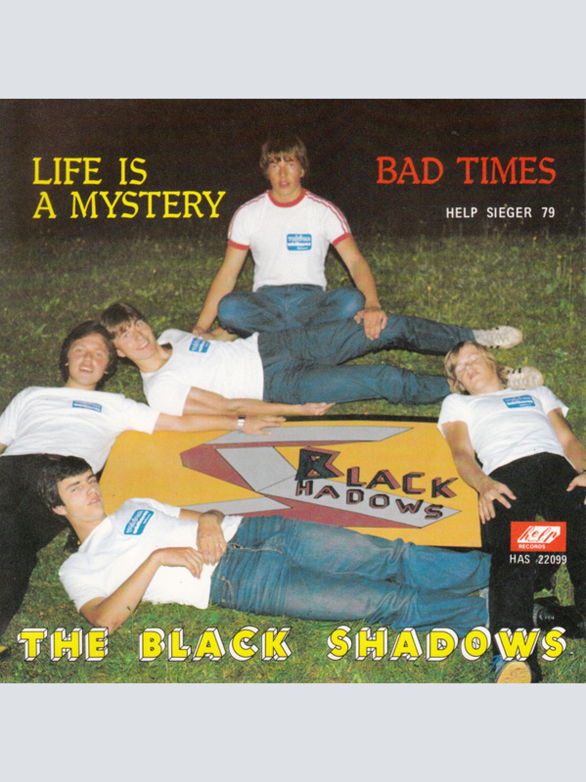 Vinyl / The Black Shadows (3) - Life Is A Mystery / Bad Times