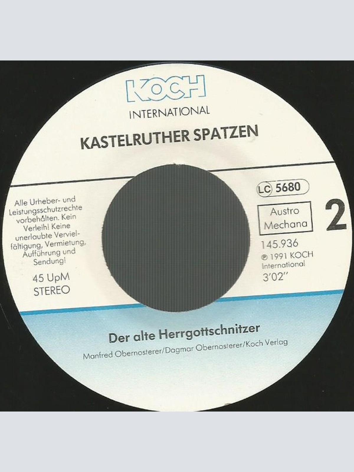 Vinyl / Kastelruther Spatzen - Komm, Nimm Mich Doch Mit