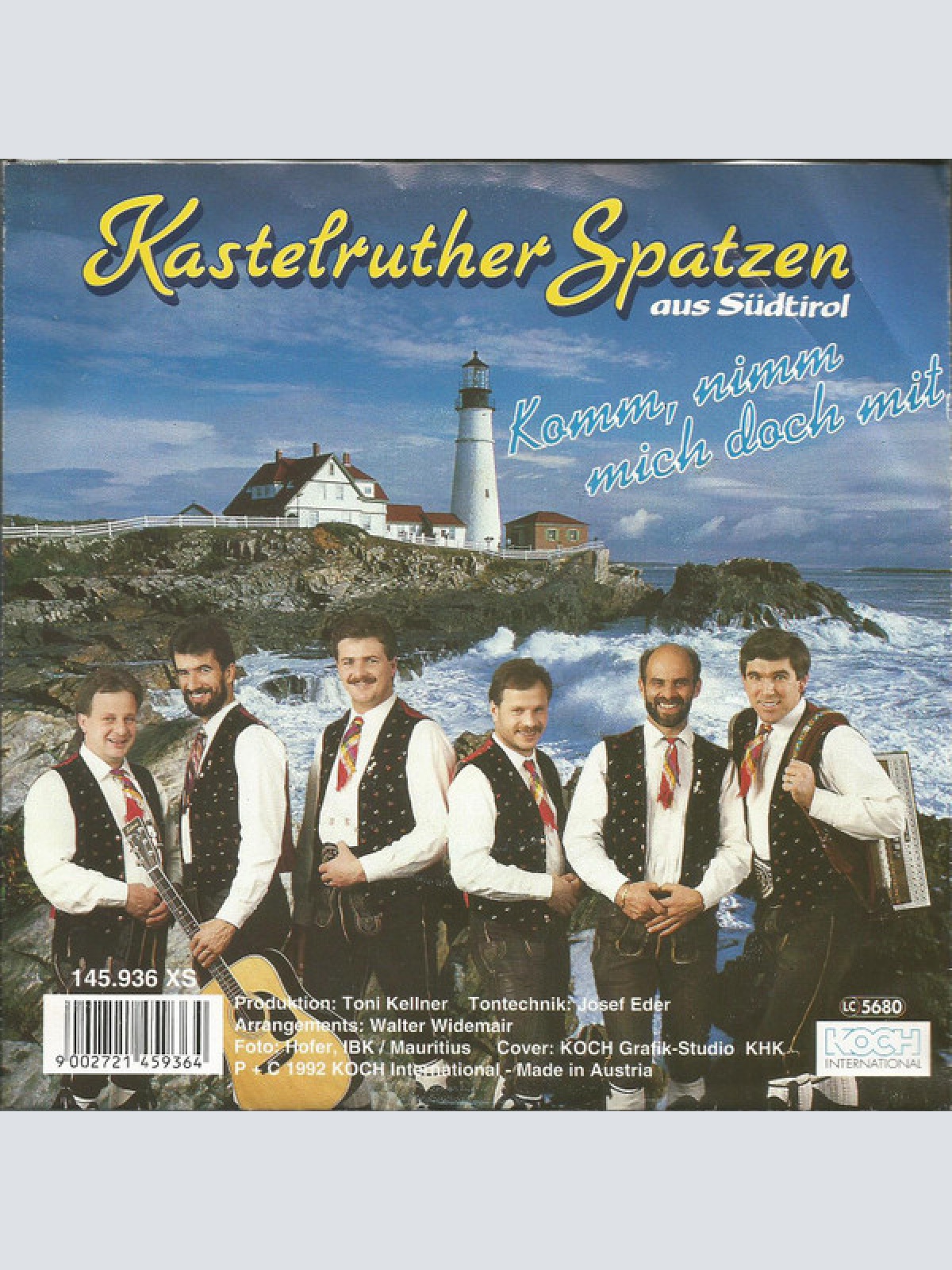 Vinyl / Kastelruther Spatzen - Komm, Nimm Mich Doch Mit