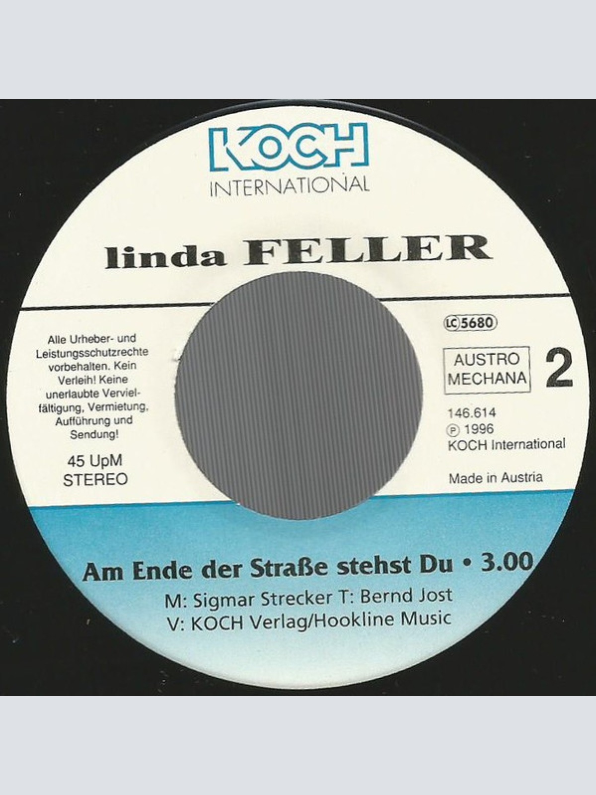 Vinyl / Linda Feller - Keiner Lügt So Schlecht Wie Du