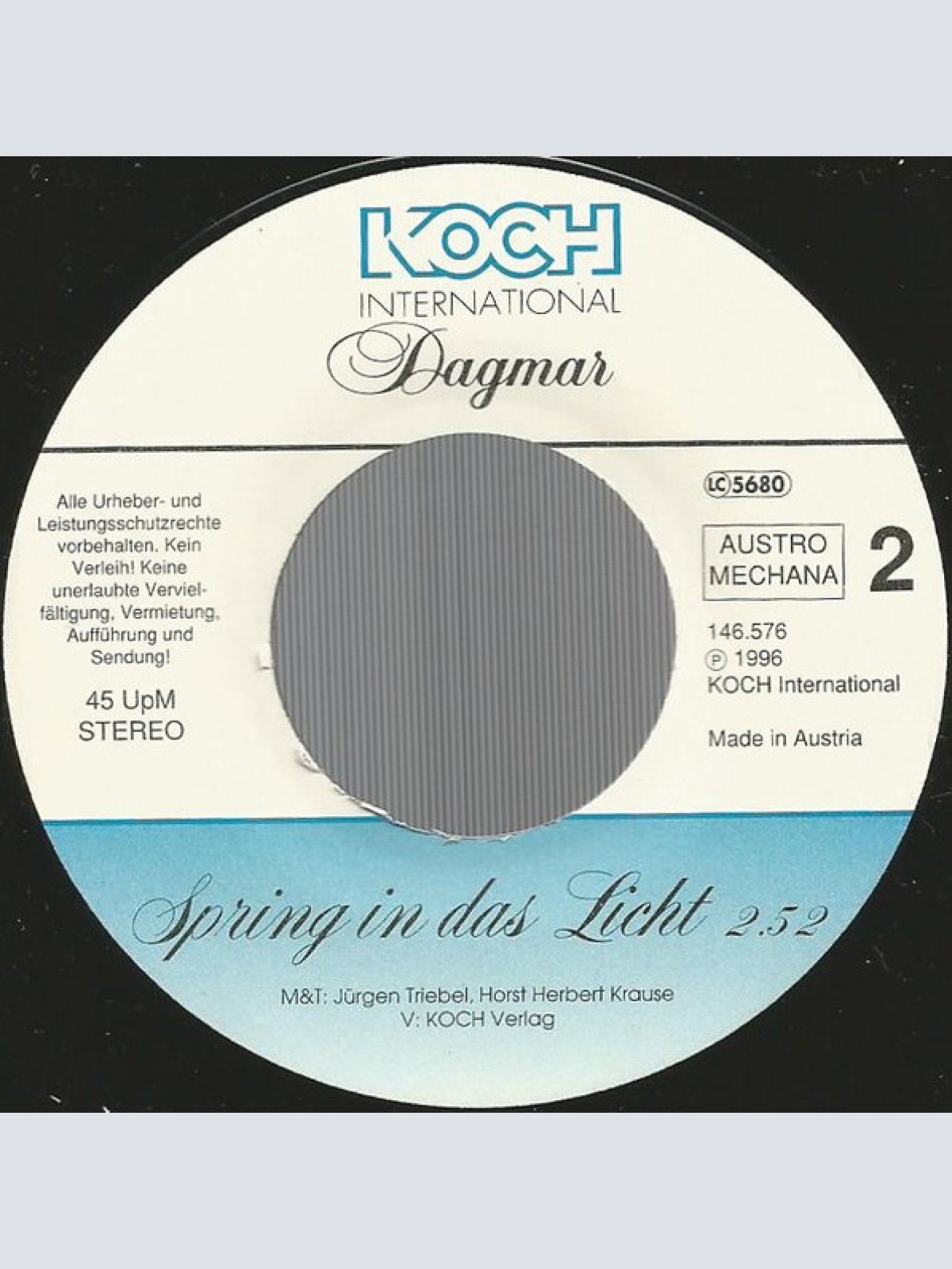 Vinyl / Dagmar - Wahre Männer