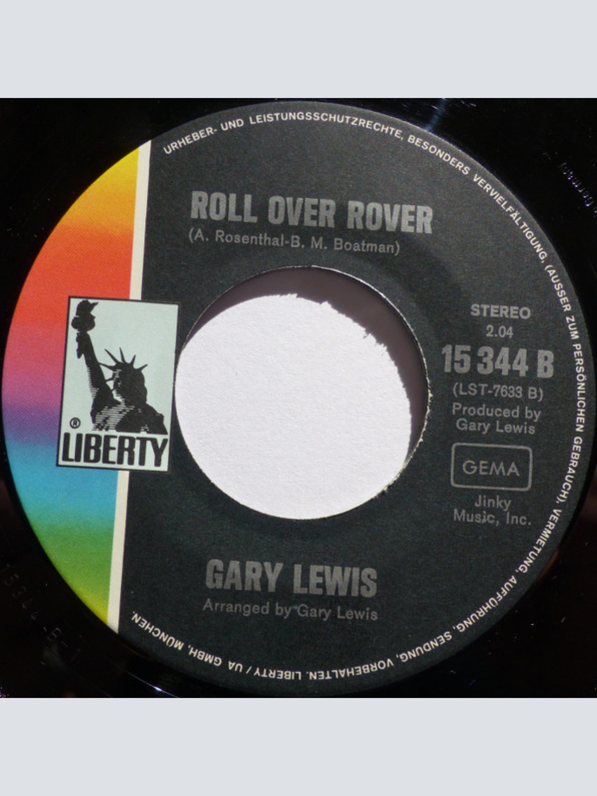 Vinyl / Gary Lewis - I'm On The Right Road Now