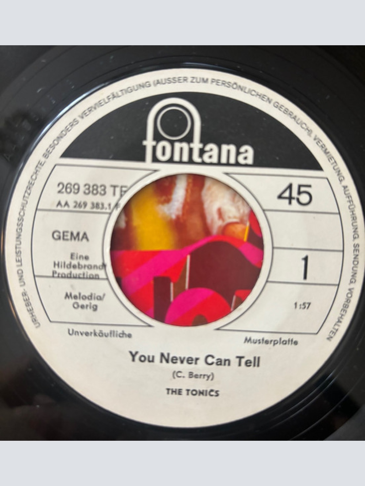 Vinyl / The Tonics - You Never Can Tell / Locomotion