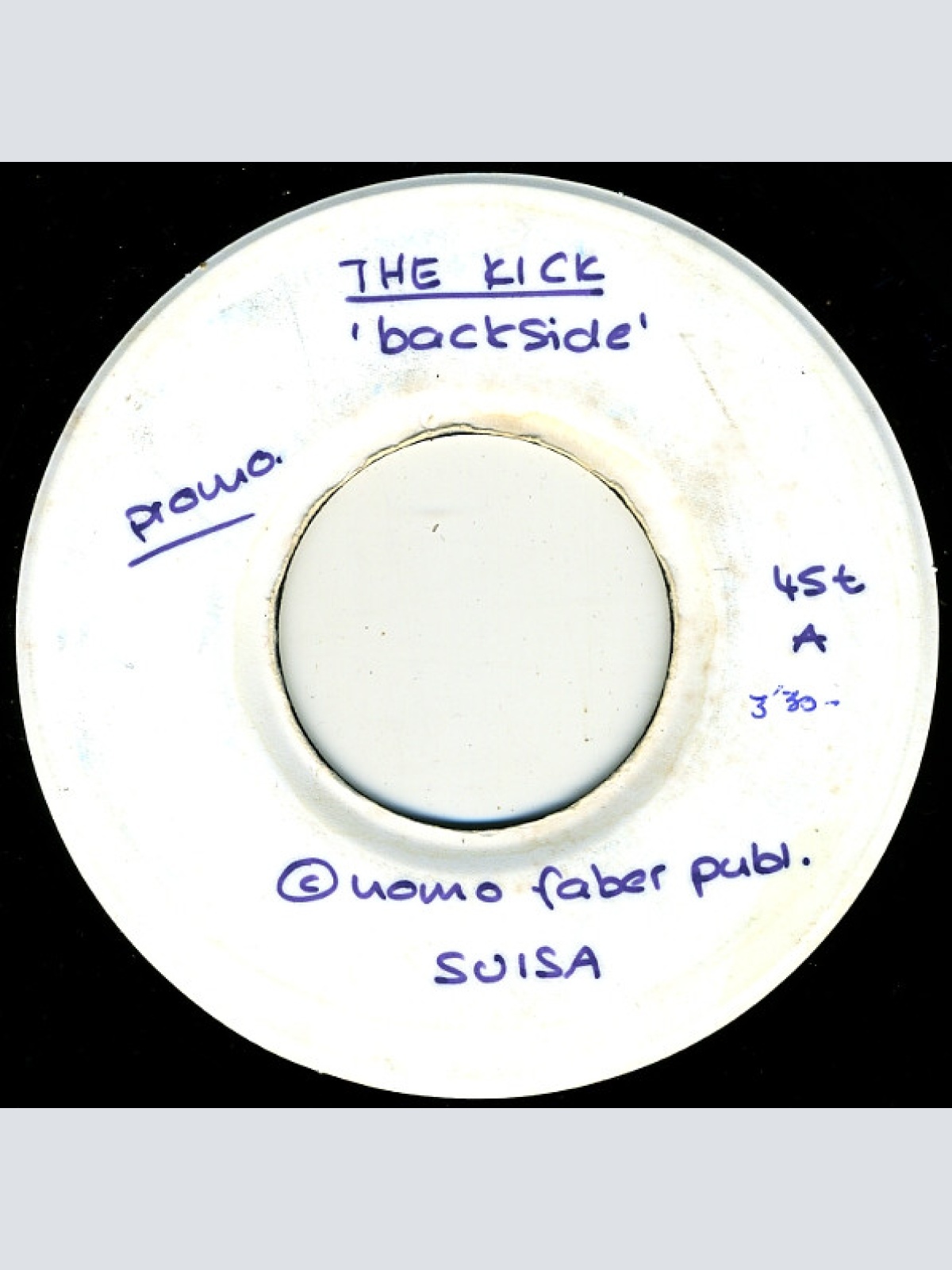 Vinyl / The Kick (6) - Backside