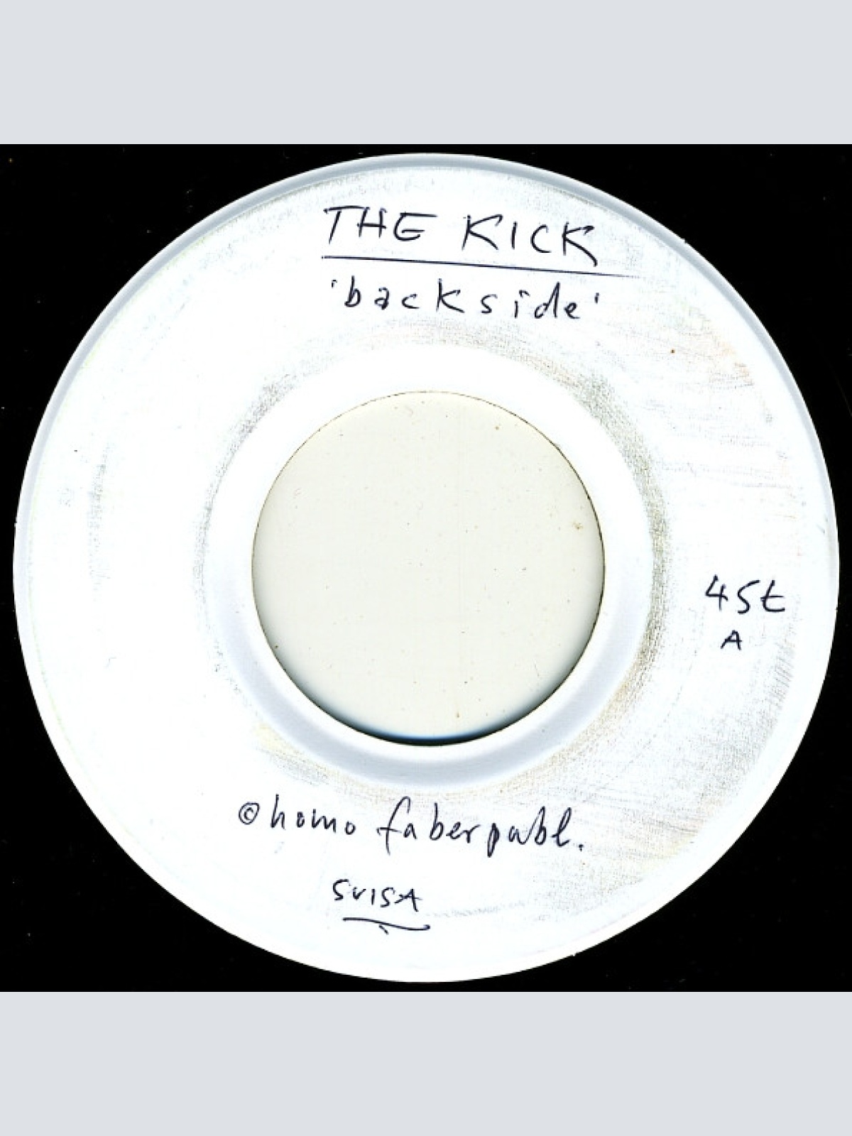 Vinyl / The Kick (6) - Backside