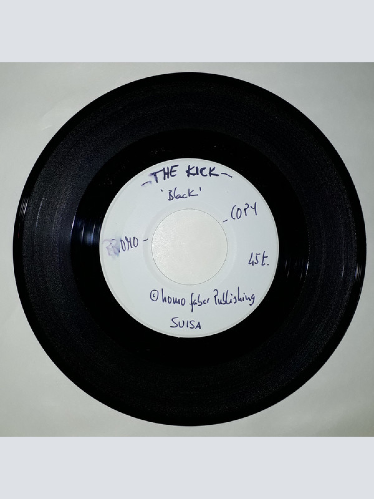 Vinyl / The Kick (6) - Backside