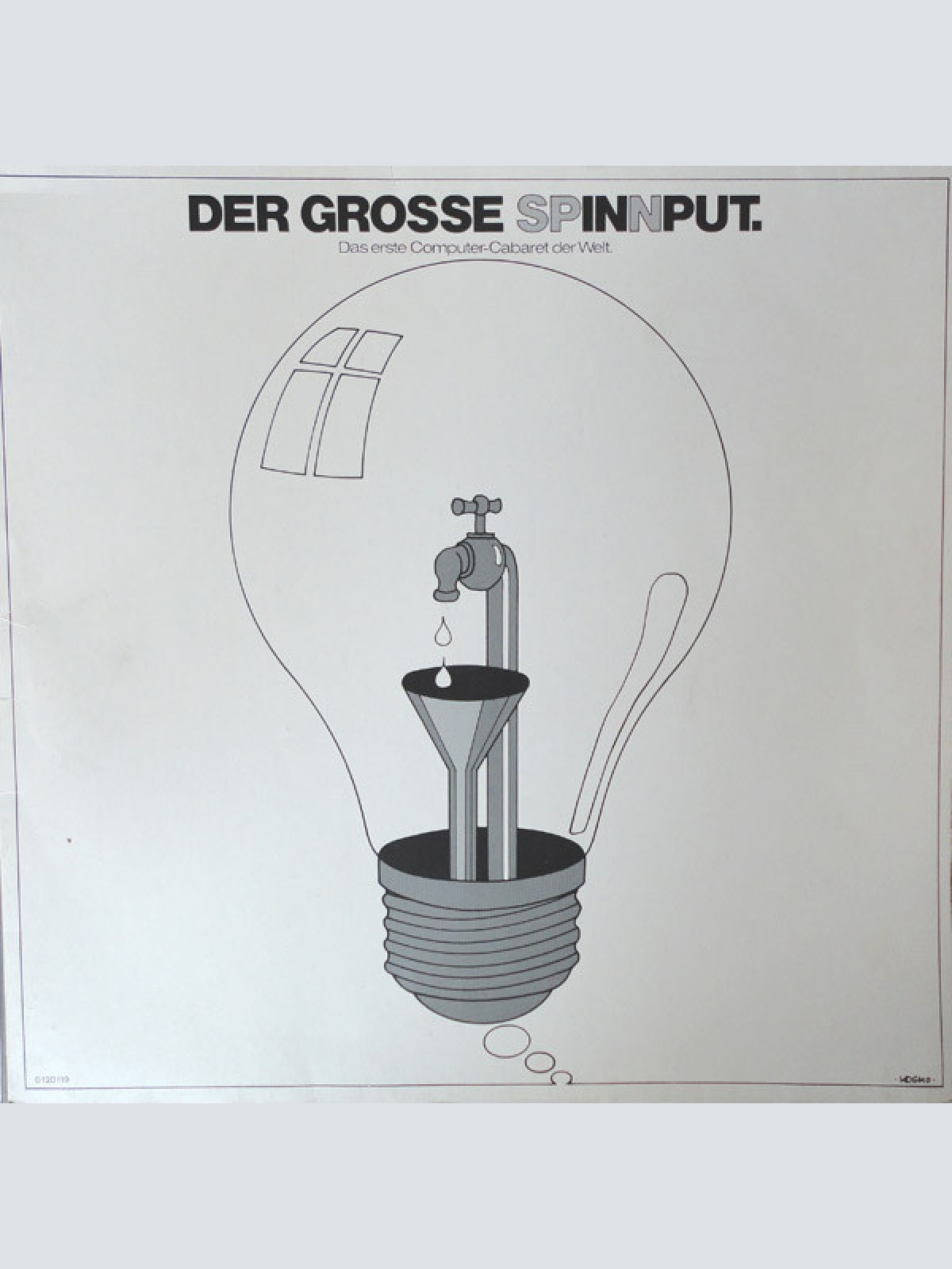 Vinyl / Various - Der Grosse Spinnput - Das Erste Computer Cabaret Der Welt