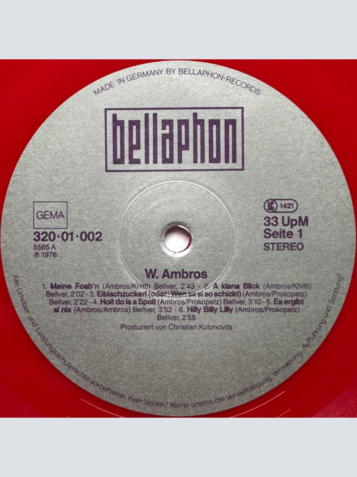 Vinyl / W. Ambros* - 1973-1983 Seine Größten Erfolge