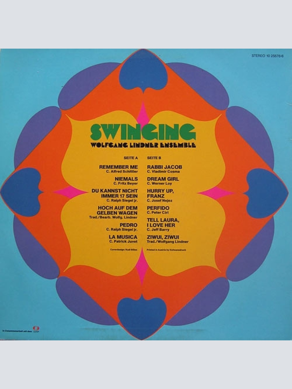 Vinyl / Wolfgang Lindner Ensemble* - Swinging