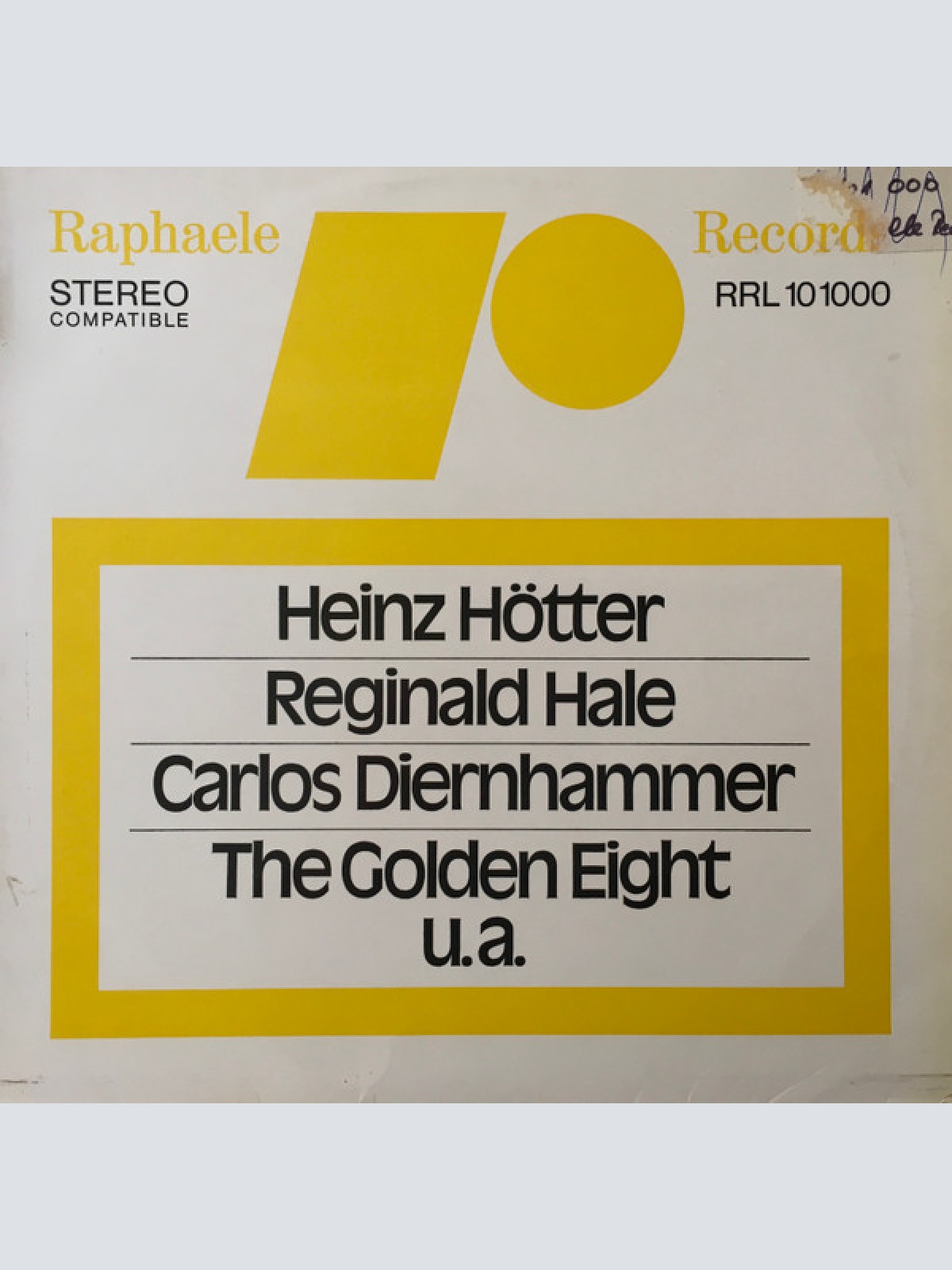 Vinyl / Heinz Hötter, Reginald Hale, Carlos Diernhammer, The Golden Eight, V.S. - Untitled
