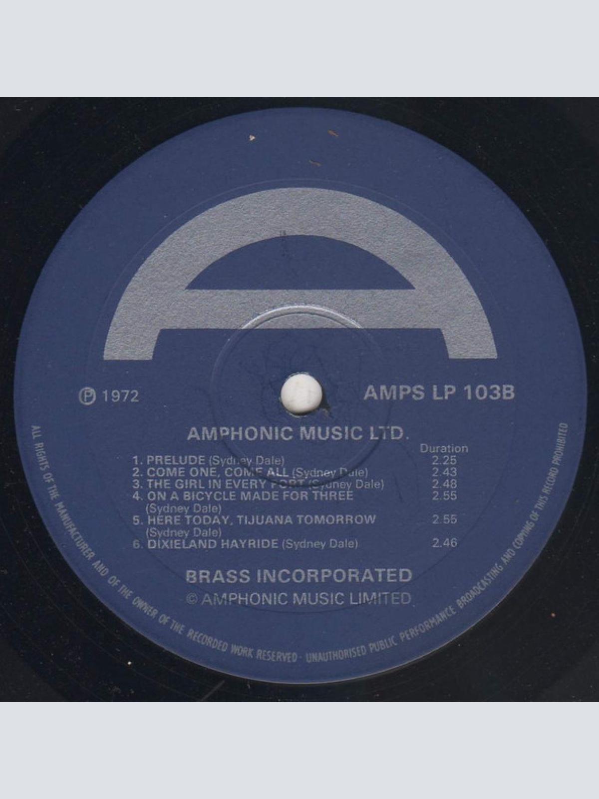 Vinyl / Brass Incorporated - Have Band - Will Travel