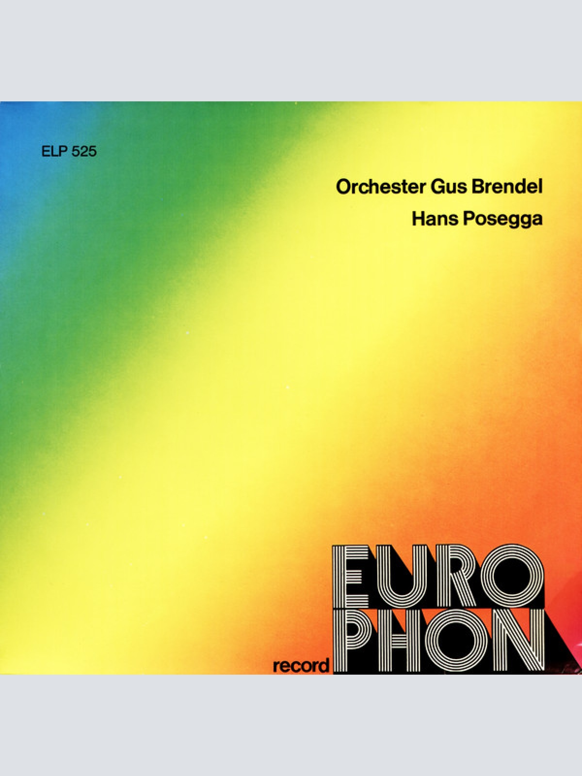 Vinyl / Orchester Gus Brendel, Orchester Hans Posegga - Orchester Gus Brendel / Hans Posegga