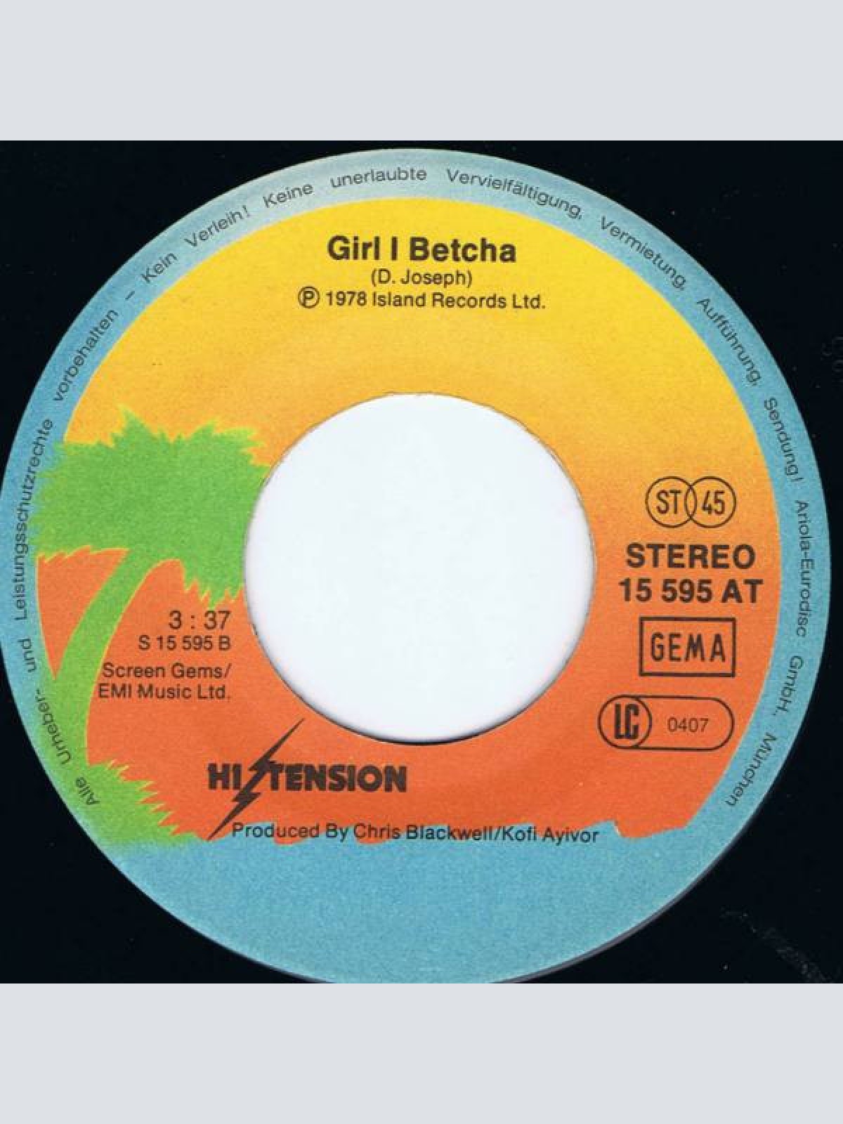 Vinyl / Hi-Tension - Hi-Tension