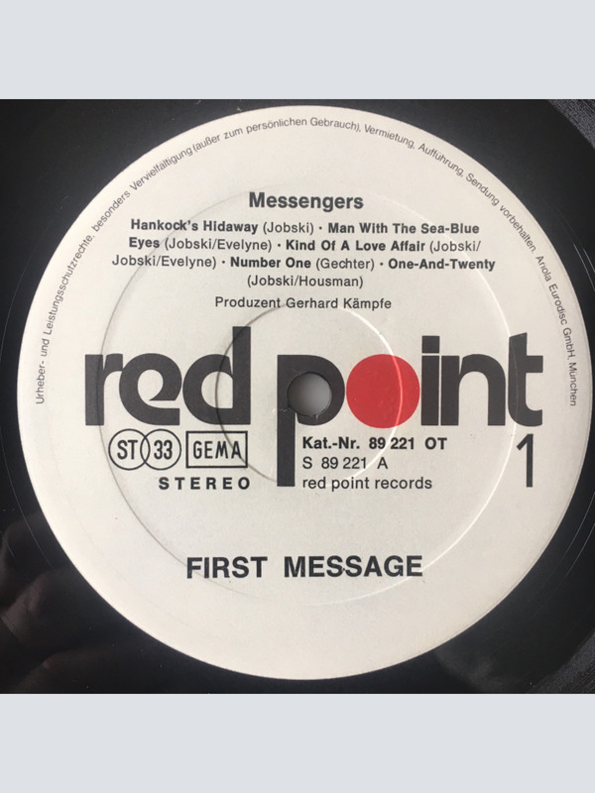 Vinyl / Messengers (11) - First Message