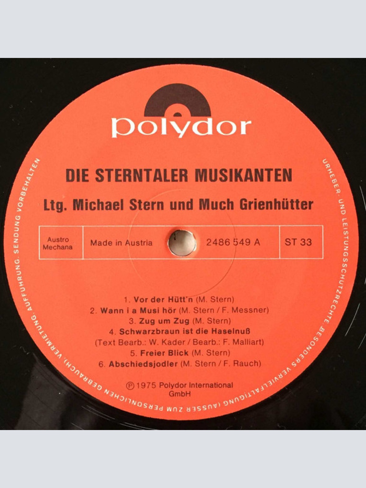 Vinyl / Die Sterntaler Musikanten - Die Sterntaler Musikanten