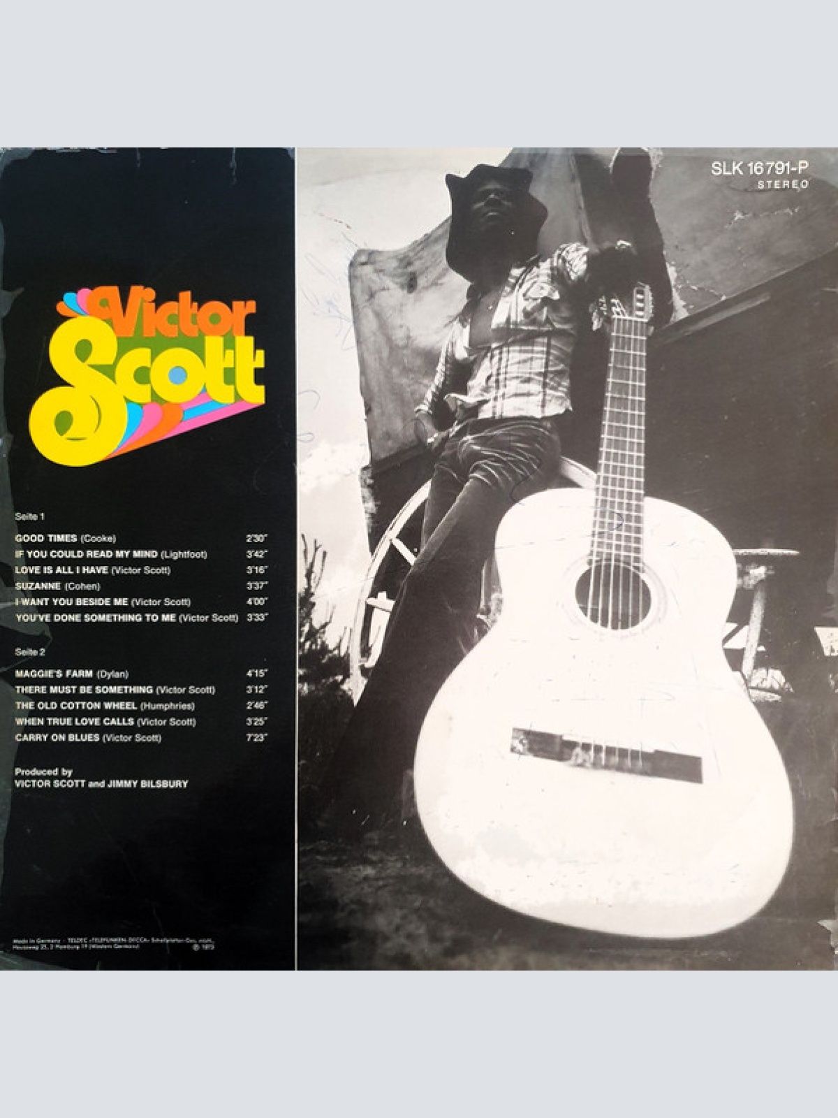 Vinyl / Victor Scott - I Want You Beside Me