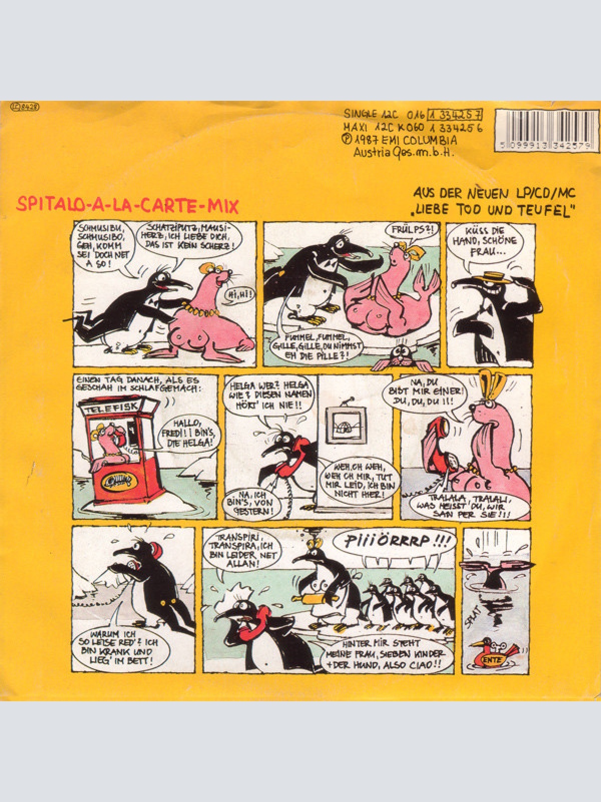 Vinyl / Erste Allgemeine Verunsicherung* - Küss' Die Hand, Schöne Frau...