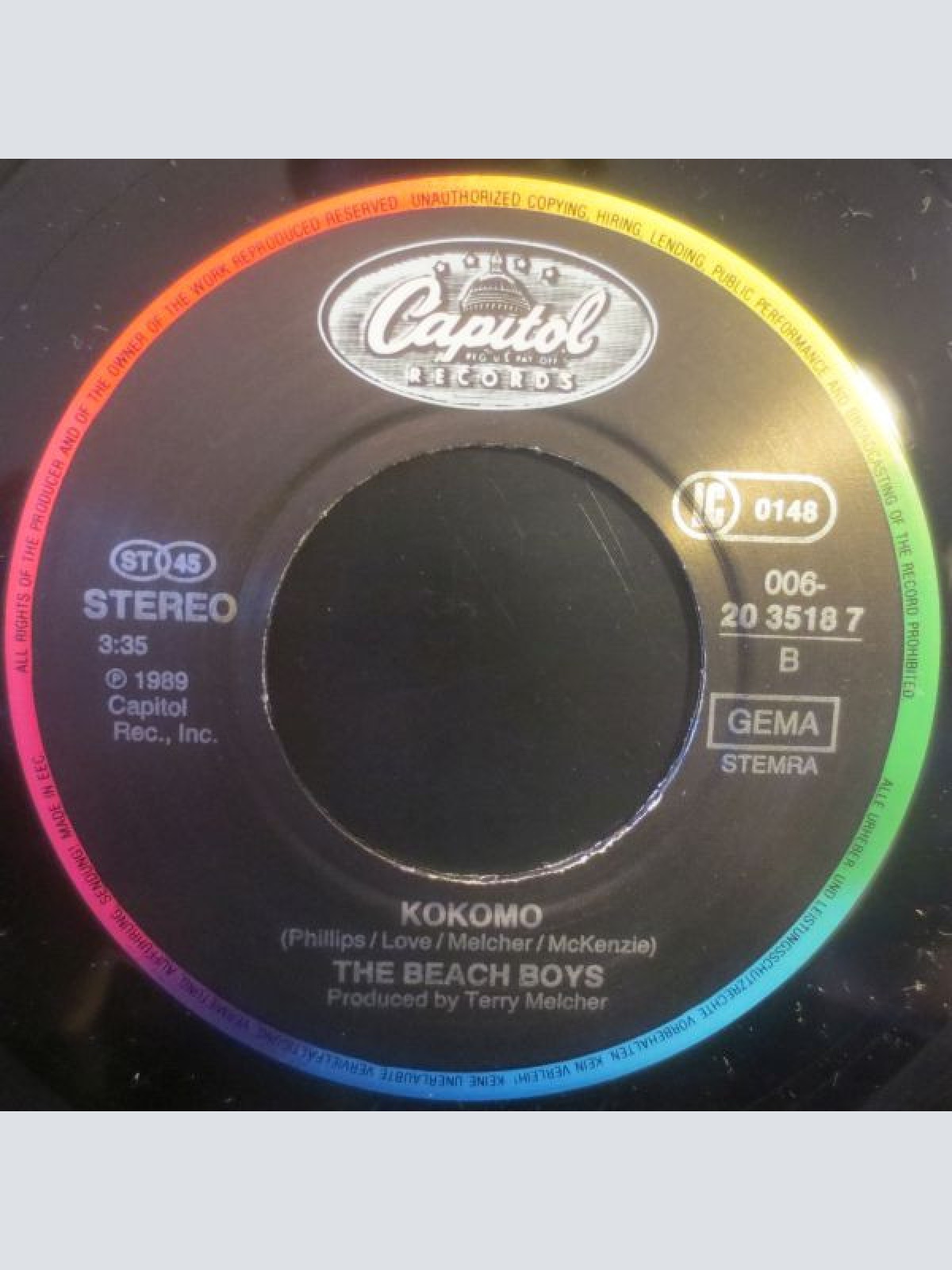 Vinyl / The Beach Boys - Still Cruisin'