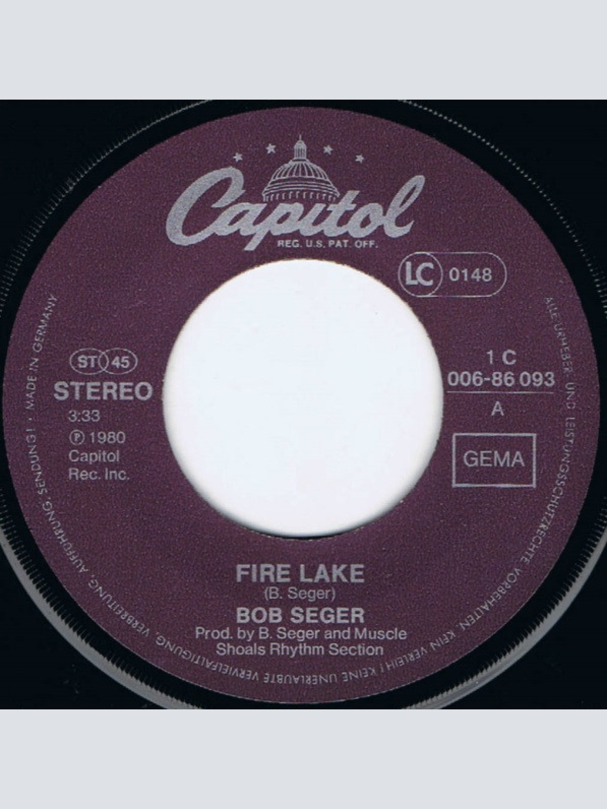 Vinyl / Bob Seger & The Silver Bullet Band* - Fire Lake