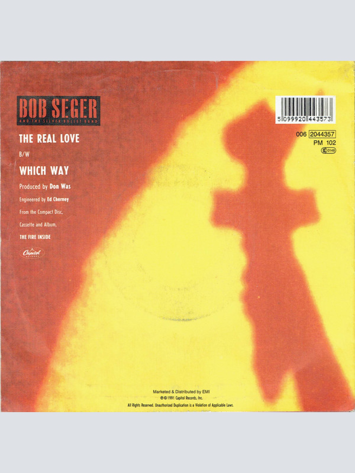 Vinyl / Bob Seger And The Silver Bullet Band - The Real Love