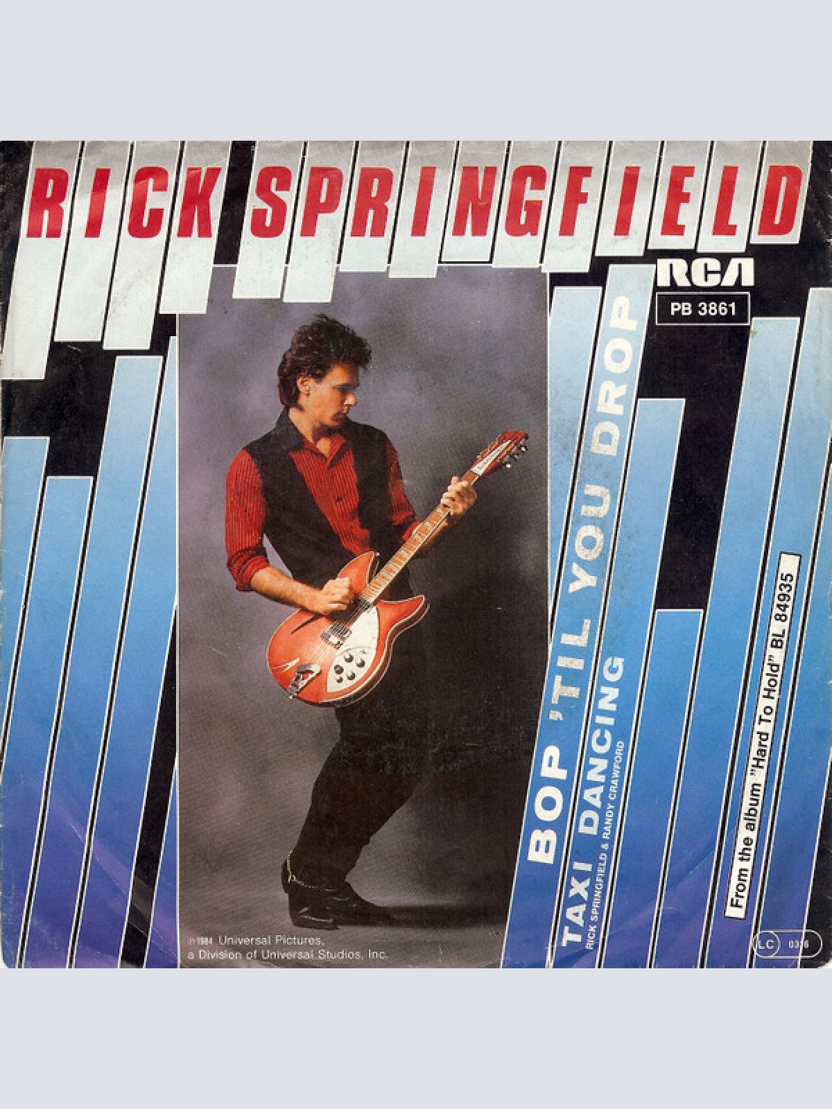 Vinyl / Rick Springfield - Bop 'Til You Drop