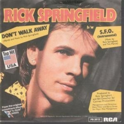 Vinyl / Rick Springfield - Don't Walk Away