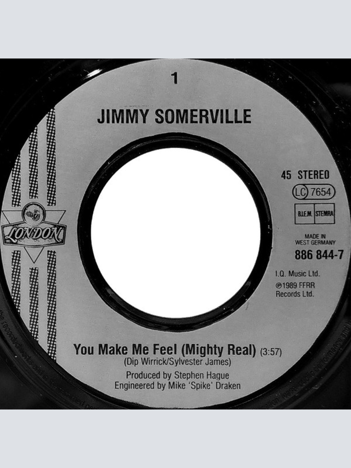 Vinyl / Jimmy Somerville - Mighty Real