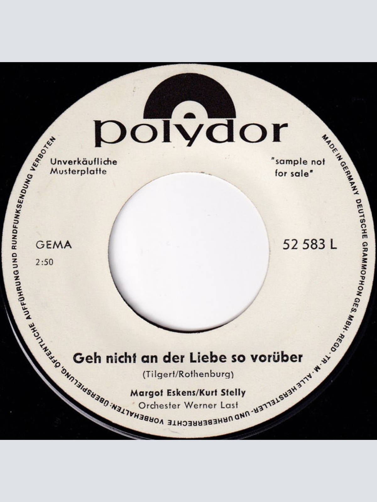 Vinyl / Margot Eskens, Kurt Stelly - Weil Wir So Romantisch Sind