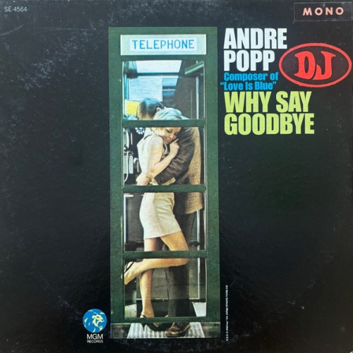 Vinyl / André Popp - Why Say Goodbye