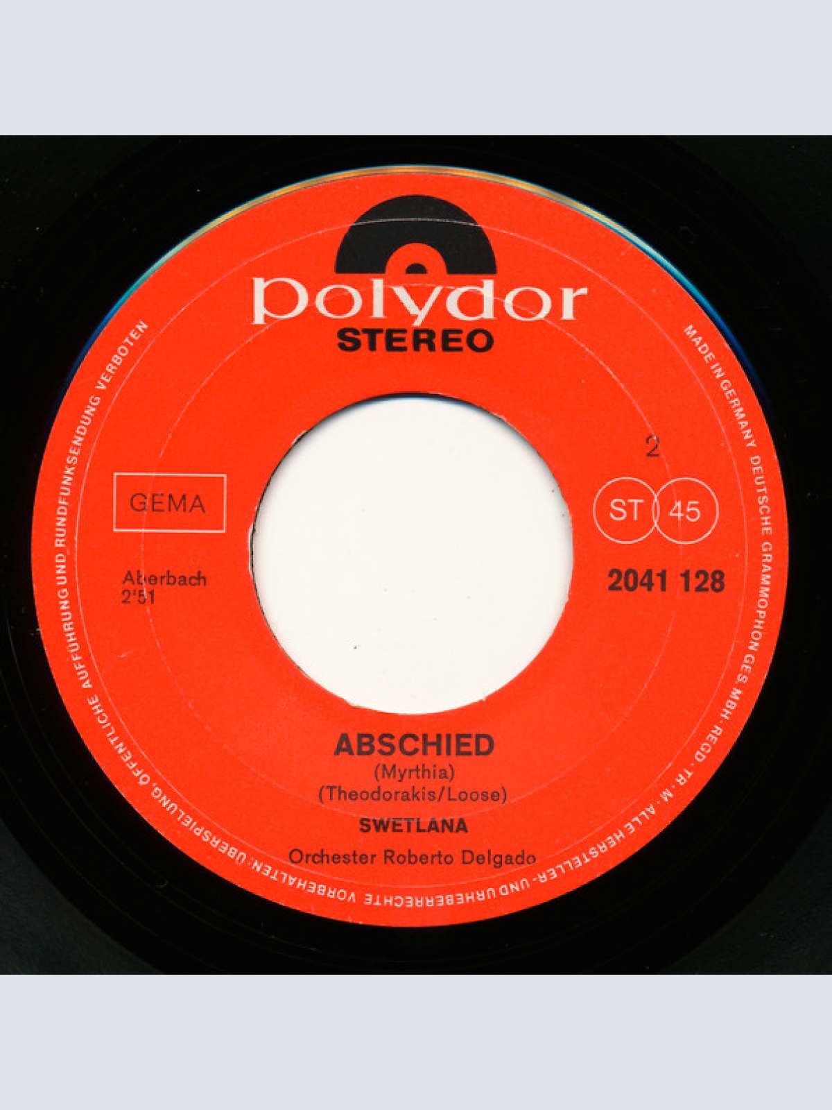 Vinyl / Swetlana* - Tabatinga