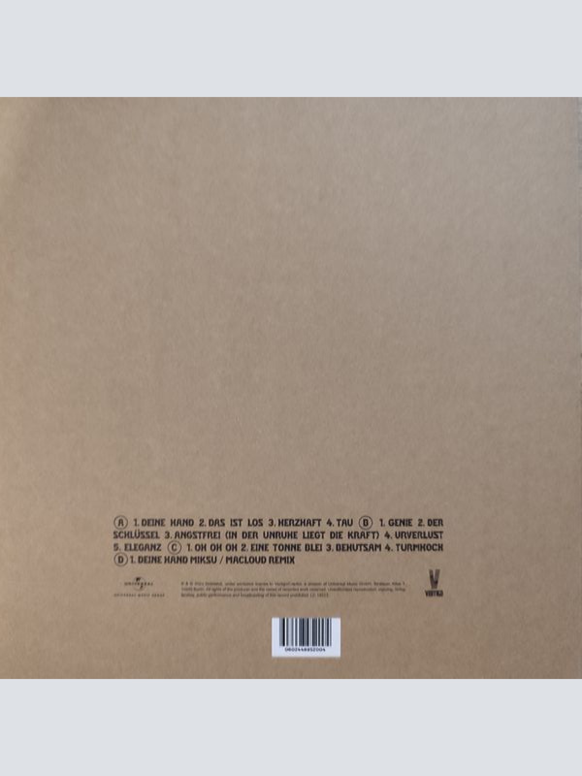 Vinyl / Herbert Grönemeyer - Das Ist Los