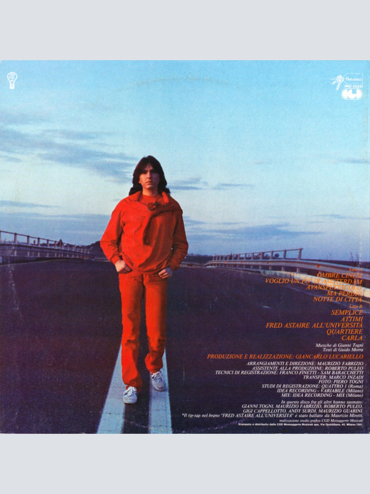 Vinyl / Gianni Togni - Le Mie Strade