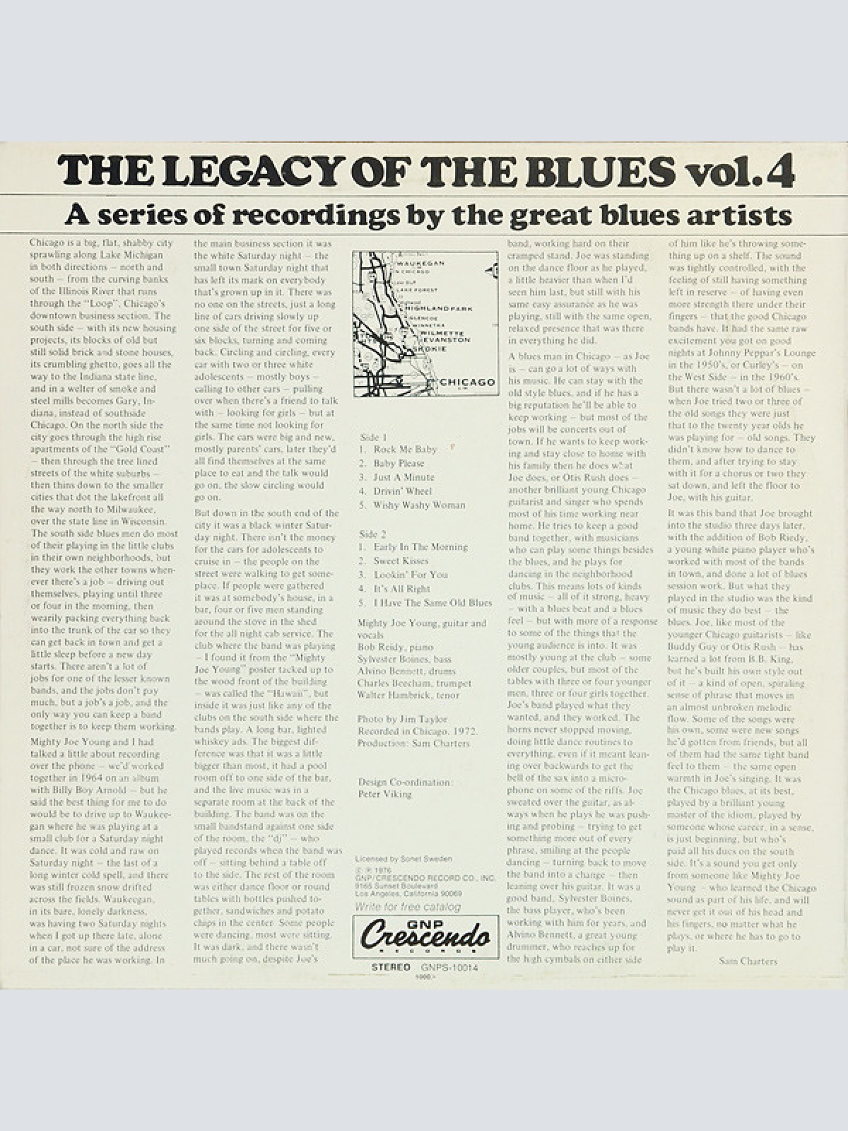 Vinyl / Mighty Joe Young - The Legacy Of The Blues Vol. 4