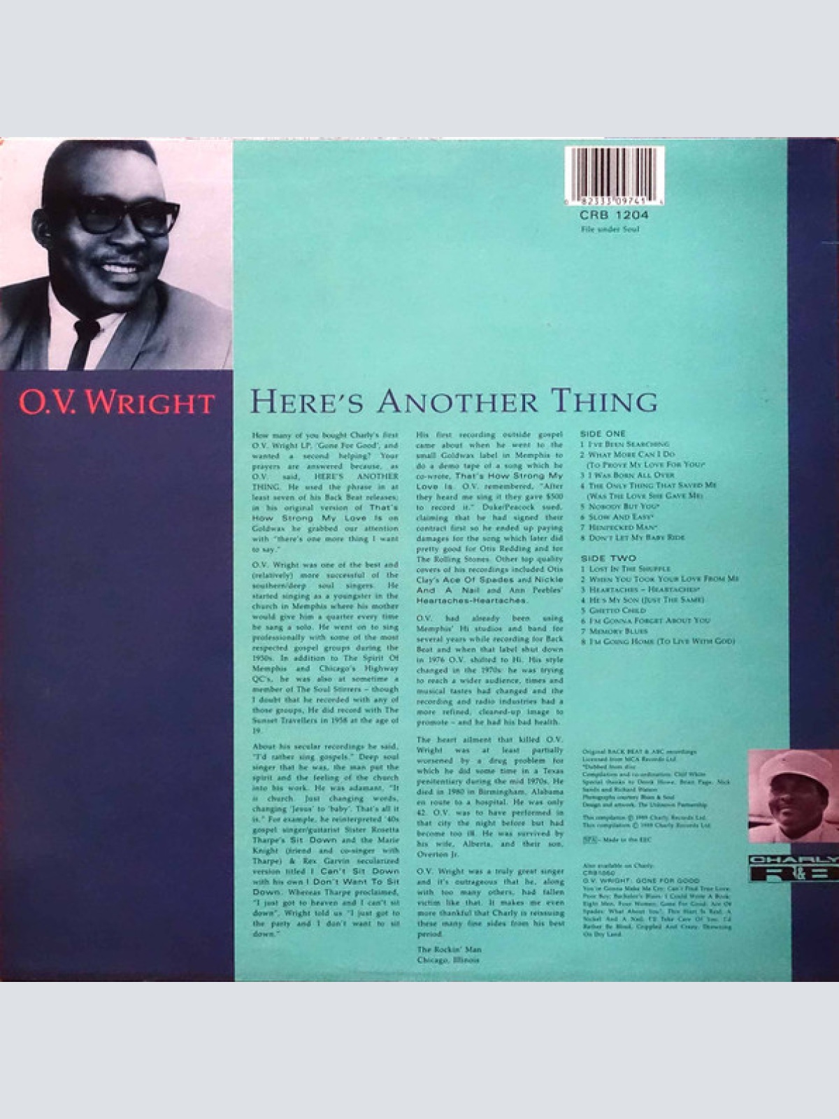 Vinyl / O.V. Wright - Here's Another Thing