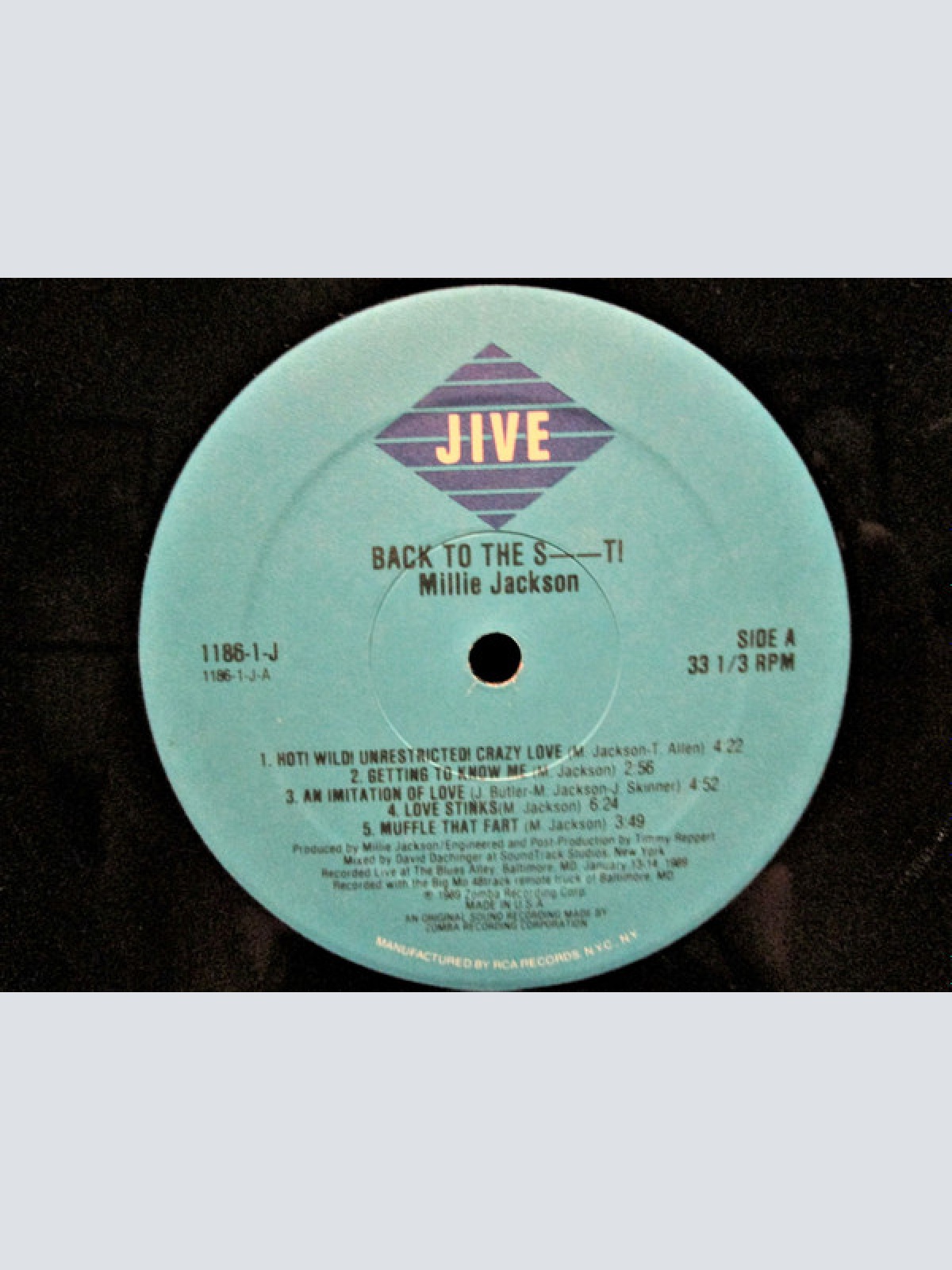 Vinyl / Millie Jackson - Back To The S..t!