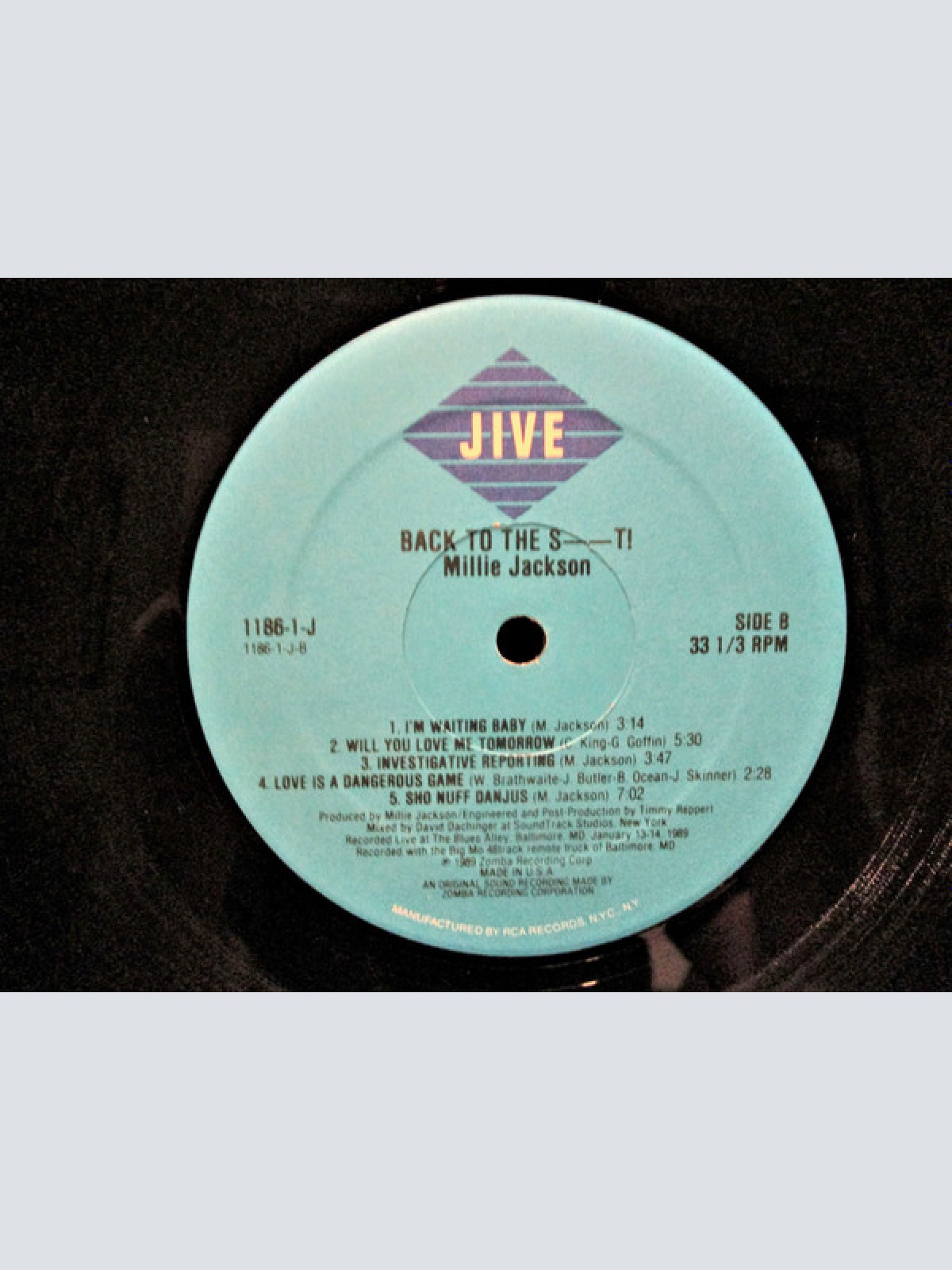 Vinyl / Millie Jackson - Back To The S..t!