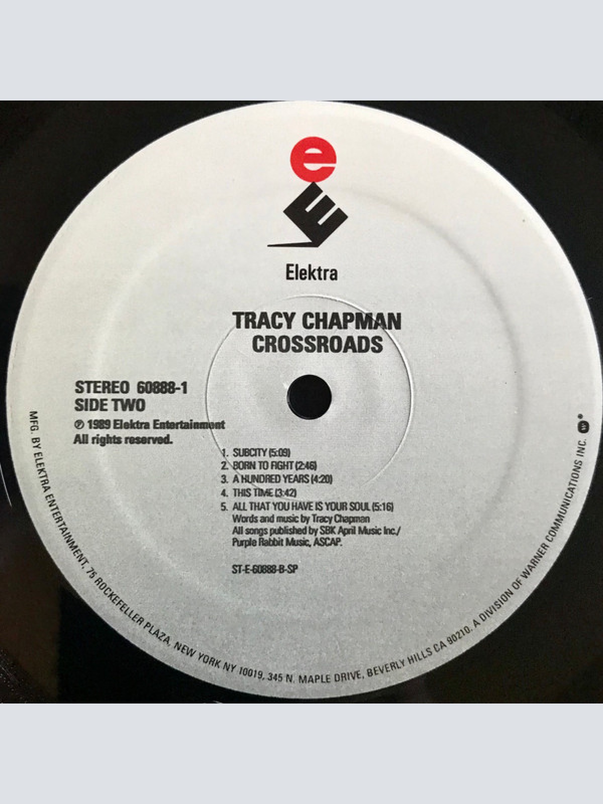 Vinyl / Tracy Chapman - Crossroads
