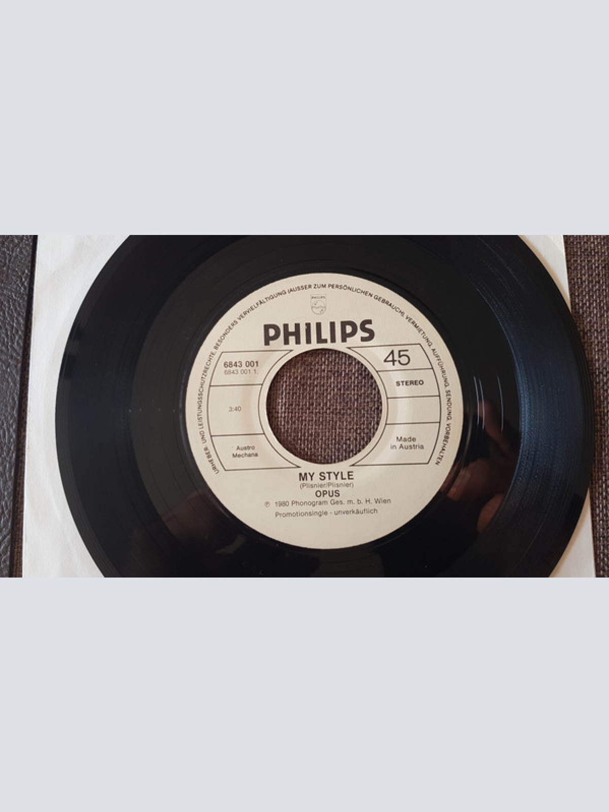 Vinyl / Opus - My Style