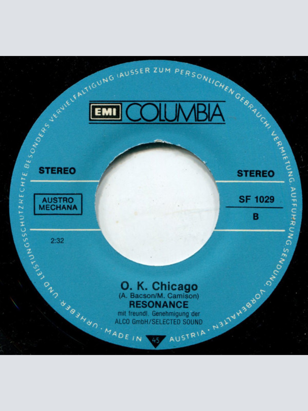 Vinyl / Orchester Dave Daffodil* / Resonance* - Pepperbox / O. K. Chicago