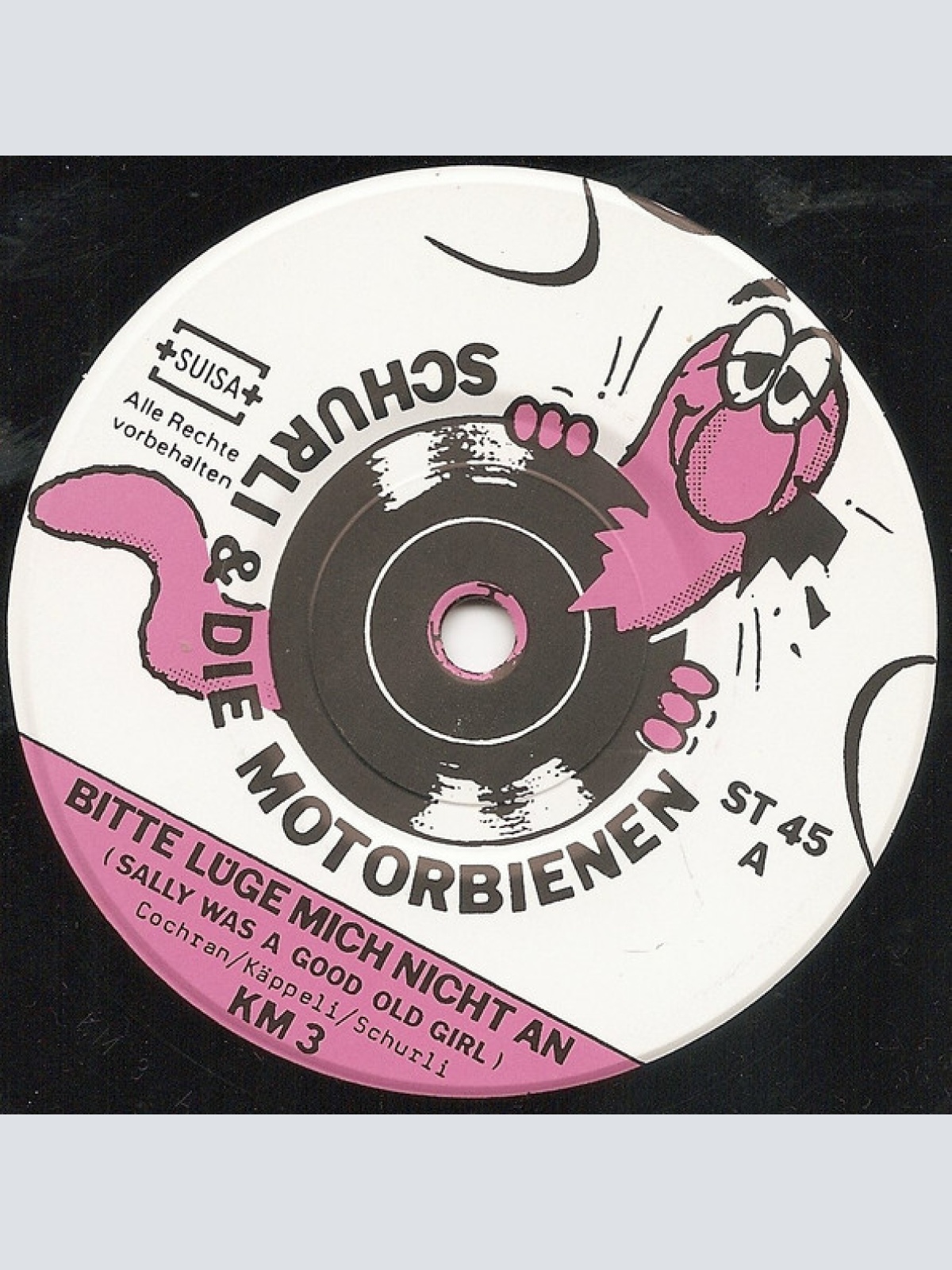 Vinyl / Schurli & Die Motorbienen - Bitte Lüge Mich Nicht An / Ausgehen Heute Ausgehen