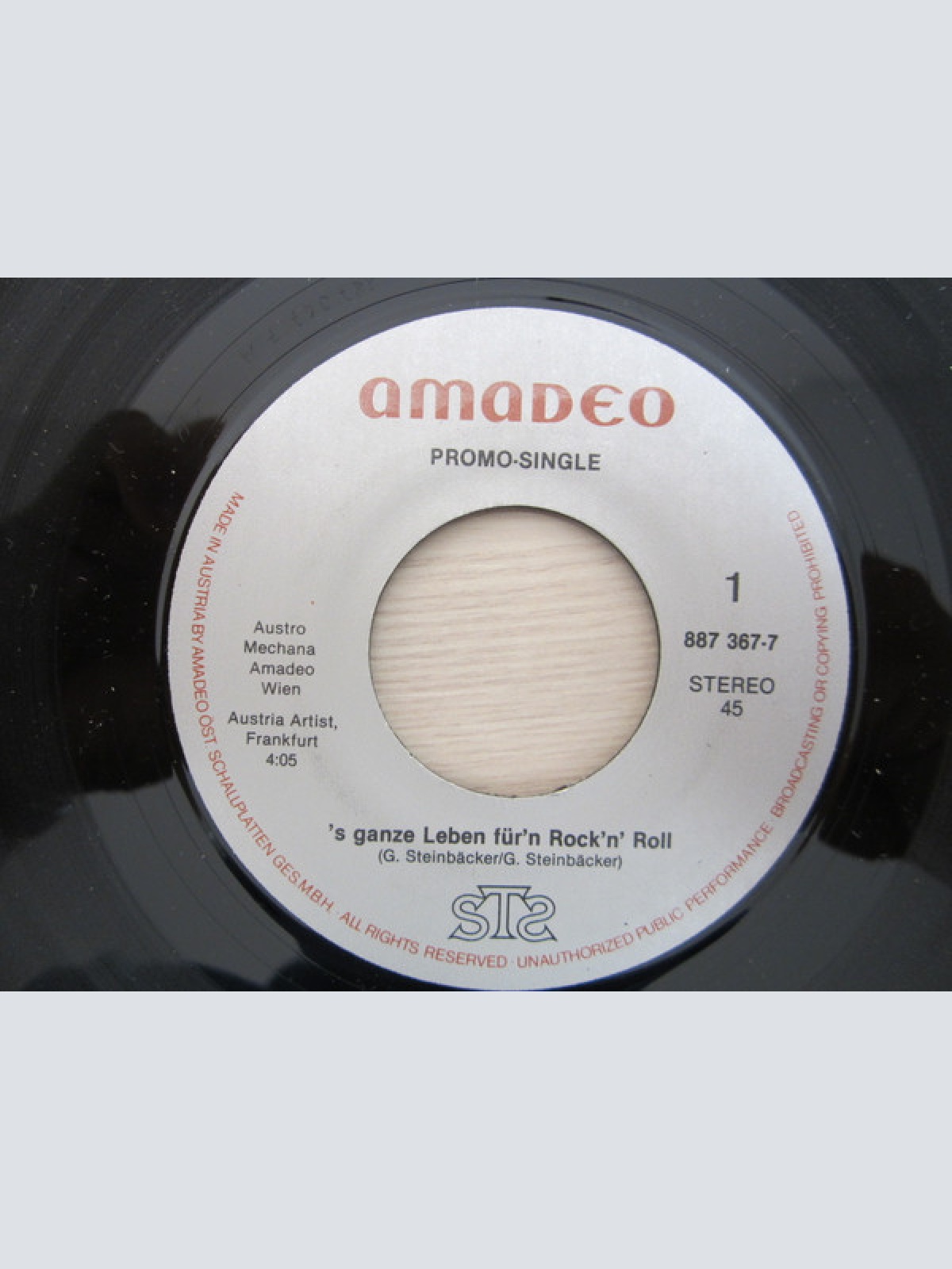 Vinyl / STS (3) - 'S Ganze Leben Für'n Rock'n' Roll