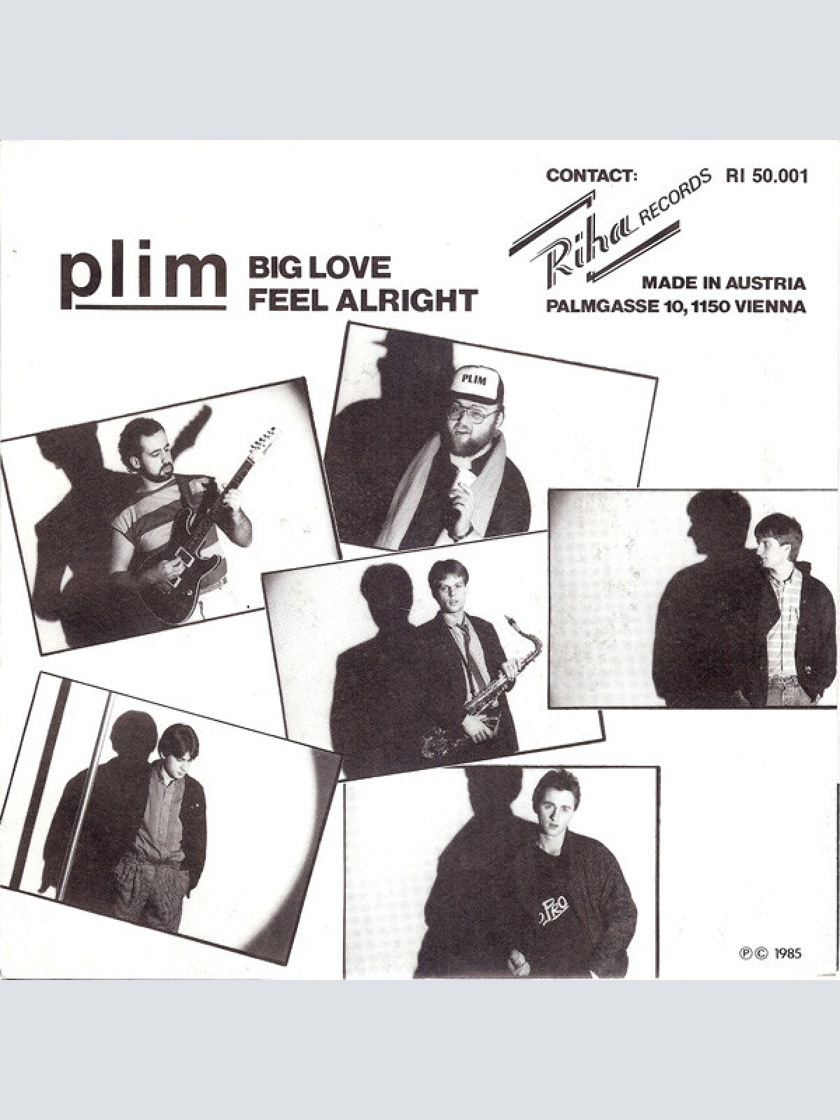 Vinyl / Plim - Big Love / Feel Alright
