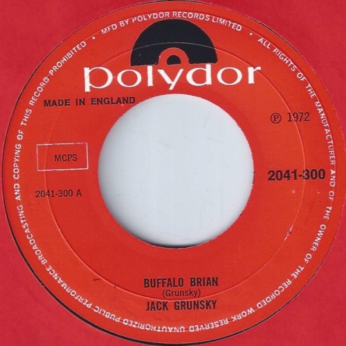 Vinyl / Jack Grunsky - Buffalo Brian