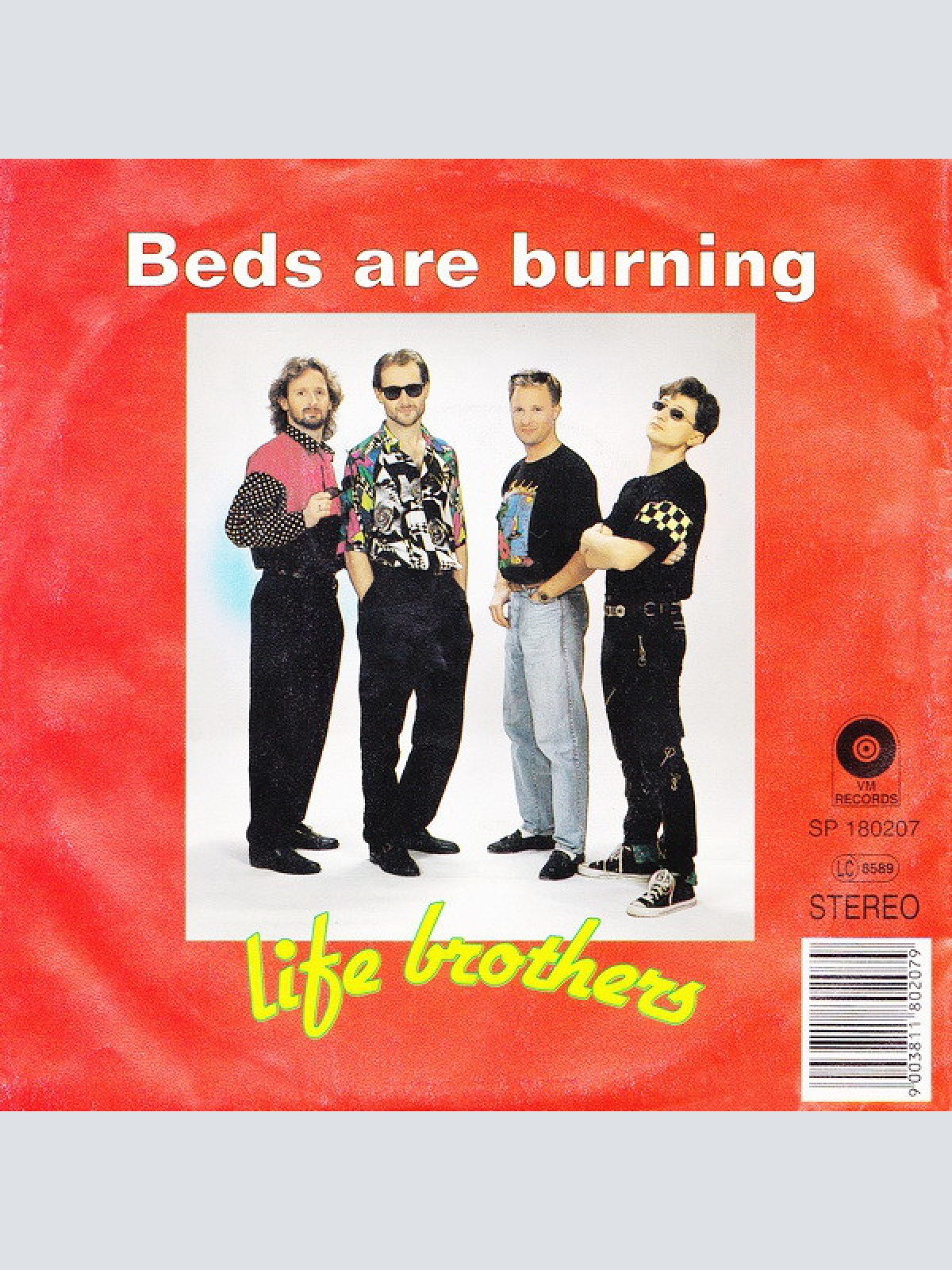 Vinyl / Life Brothers - Beds Are Burning