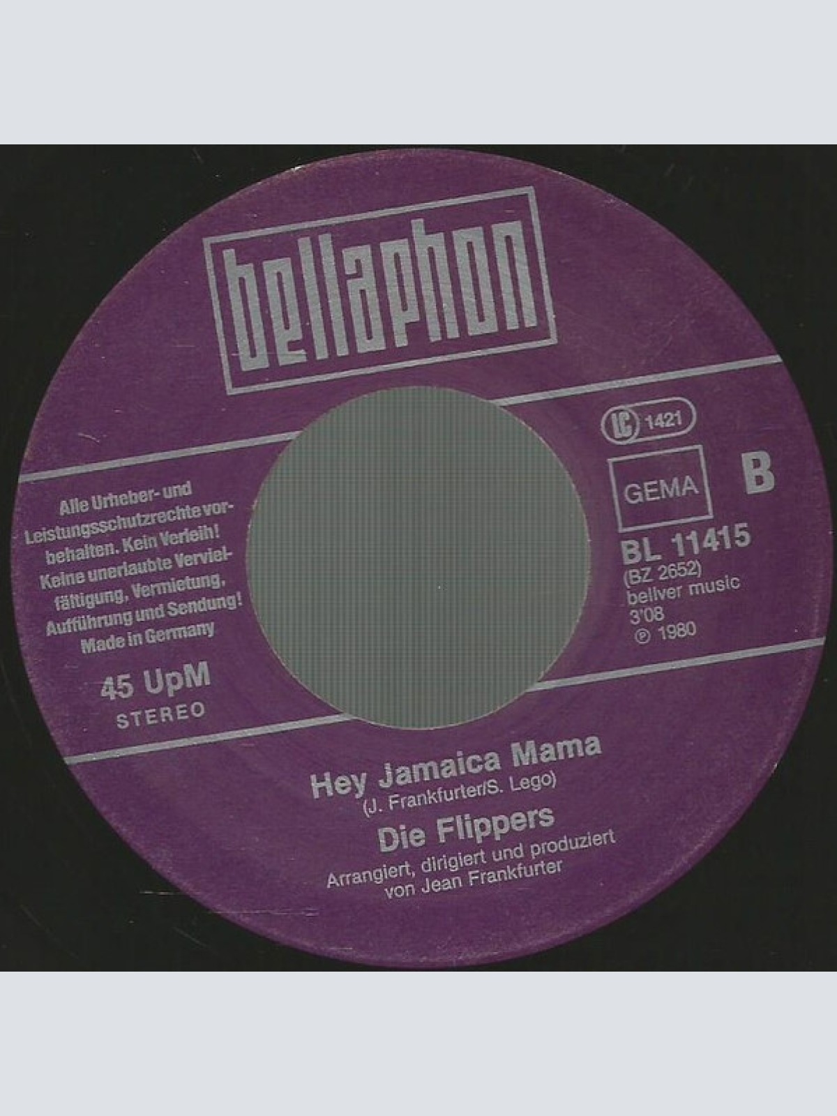 Vinyl / Die Flippers - Ich Glaub', Daß Liebe Mehr Ist