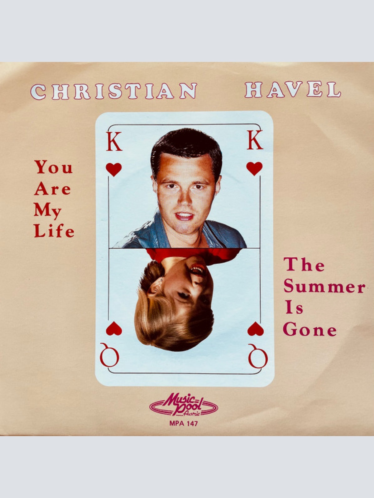 Vinyl / Christian Havel - You Are My Life / The Summer Is Gone