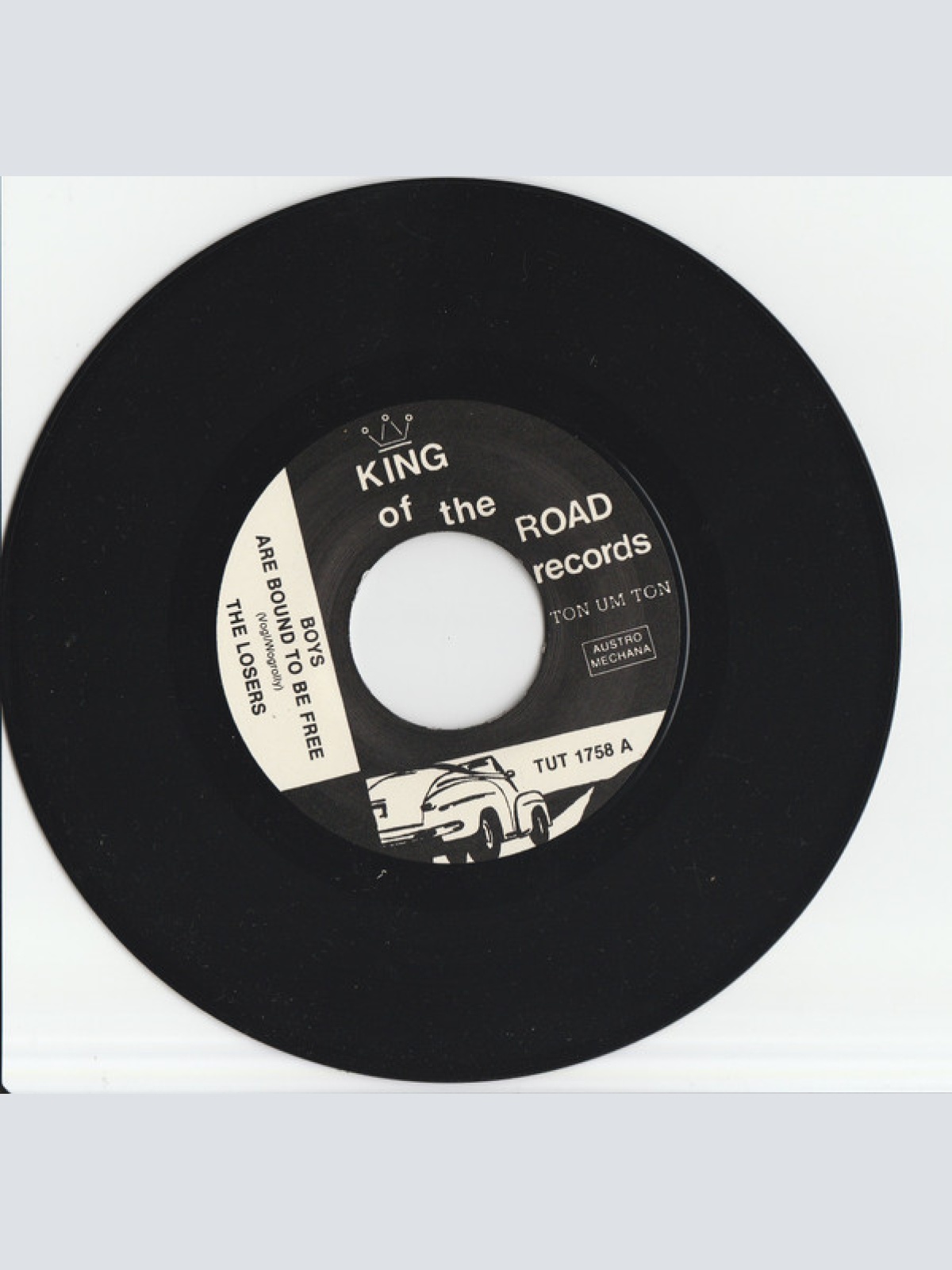 Vinyl / The Losers (5) - Boys Are Bound To Be Free