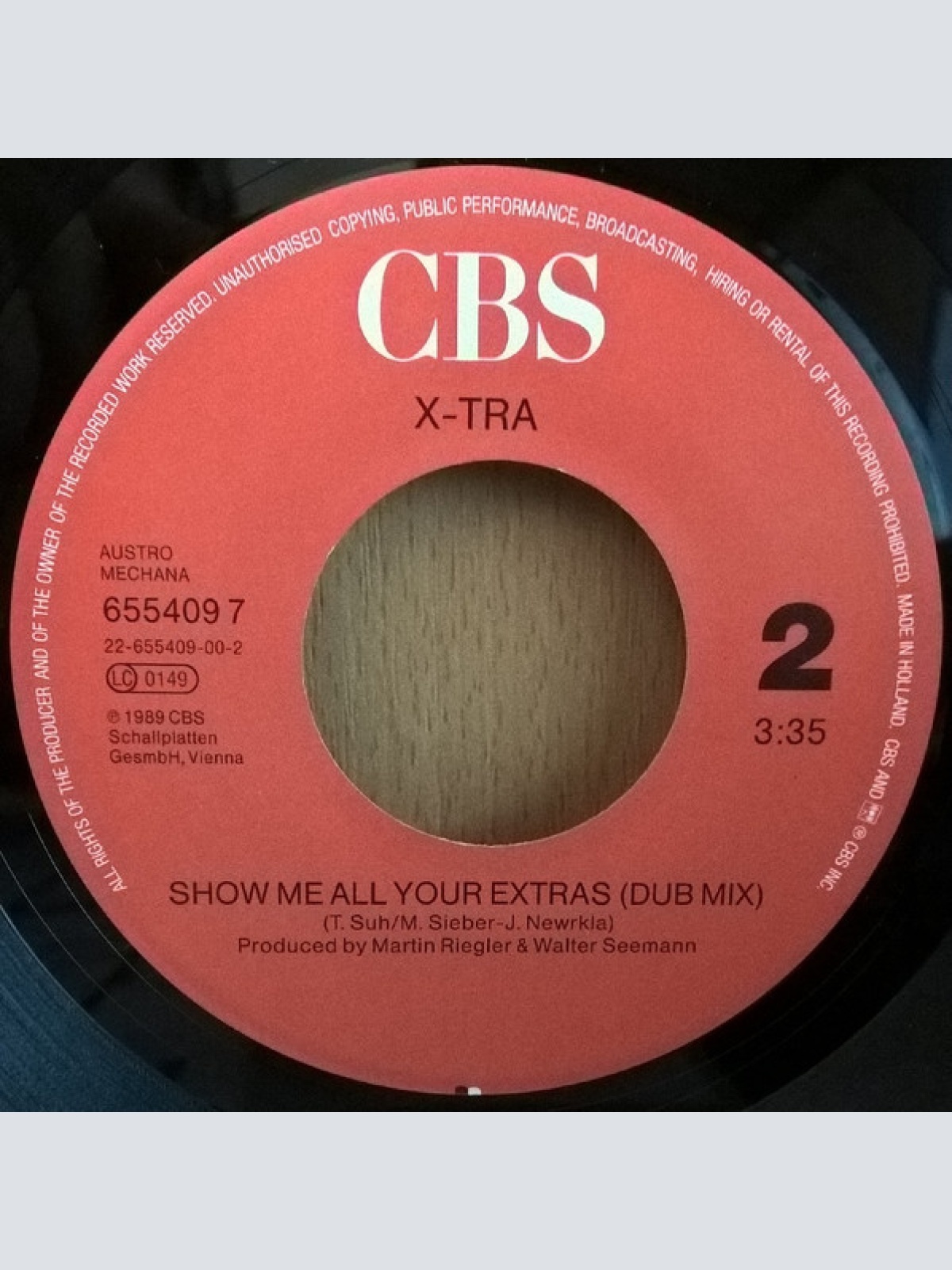 Vinyl / X-Tra - Show Me All Your Extras