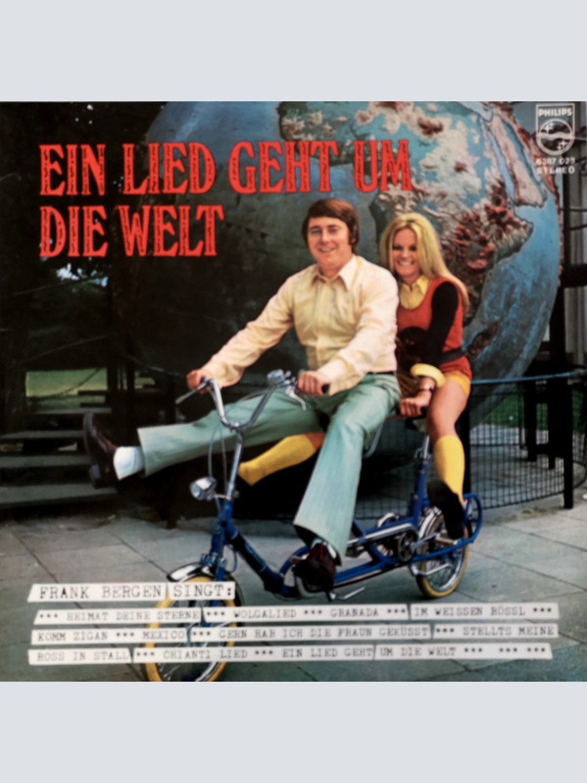 Vinyl / Frank Bergen - Ein Lied Geht Um Die Welt